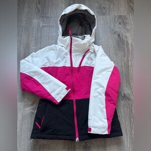 North Face Girls Kizamm insulated ski and snowboarding jacket size M (10/12)